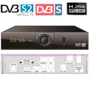 디지털 위성 TV 수신기, FTA DVB-S2 셋톱박스, H.264 MTK7601 동글 DVB S2 튜너 디코더, 접시형 안테나 필