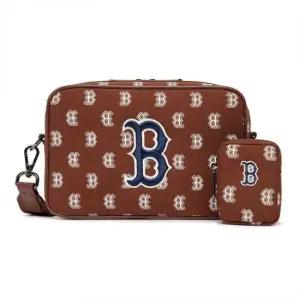 엠엘비 MLB 모노그램 자카드 크로스백 B D.Brown 288940