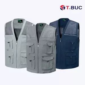 티뷰크 작업복 현장복 근무복 메쉬 포켓 조끼 TA-107 TA-108 TA-109