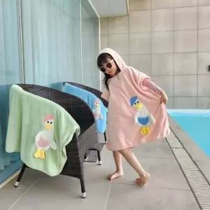 더그 키즈 비치 타월 유아 아동 어린이 초등 남아 여아 목욕 수영 가운
