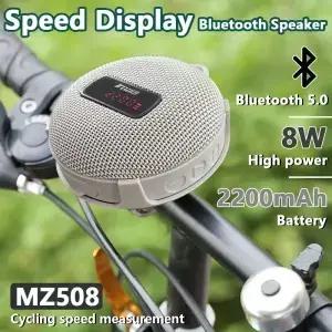 MZ508 사이클링 속도 표시 스피커 PLUS 휴대용 방진 및 방수 카드 대용량 긴 배터리 수명 Bluetooth