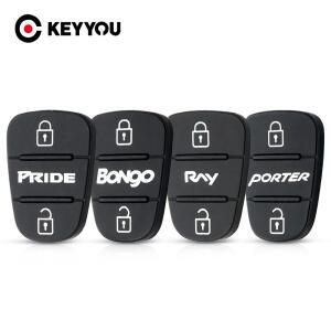 KEYYOU 현대 I30 IX35 기아 K2 K5 프라이드 BONgo RNY 포터 키 3 버튼 플립 접이식 원격 자동차 쉘 케이스