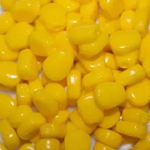 100pcs 실리콘 옥수수 냄새 부드러운 미끼 부동 물 잉어 낚시 인공 고무 크림