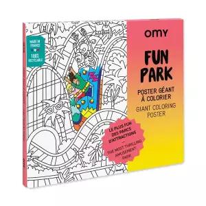 [플레이모빌](강남점)OMY 컬러링 포스터-펀 파크(POS80)