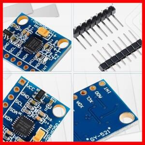 IIC I2C SPI MPU6500 6축 가속도계 자이로스코프 센서 모듈은 GY-6500 핀으로 Arduino용 대체합니다.