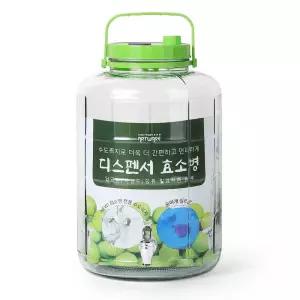 수도꼭지 담금주 효소병 5L 10L 유리술병 담금주병 과실주병 효소병