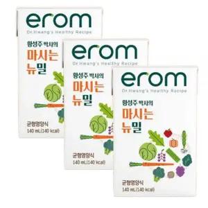 황성주 마시는 뉴밀 두유 140ml (48개/72개 중 선택) 고단백 아침대용