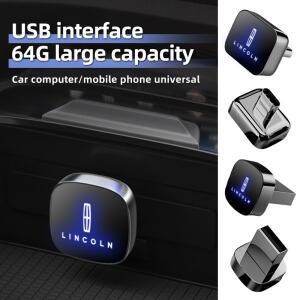 자동차 장착형 USB 드라이브 운전 레코더 스토리지 적합한 Type-CUSB 액세서리 Lincoln MKZ MKX Aviator Co