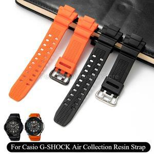 카시오 지샥 G-Shock Air Collection GW-3000/2000 G-1250 블랙 오렌지 용 고품질 실리콘 소재 시계 밴드