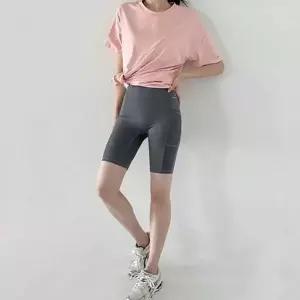 [콩심팥심]스포츠 여성 운동복 세트 5부 여성 레깅스 세트 트레이닝복 헬스복