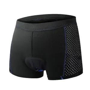 TBZ 자전거 라이더 3D 블루 쿠션 팬츠-L 자전거복하의