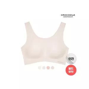 [매장정품] [/크로커다일 이너웨어]쿨 라이크라 인견쉘론 U넥 감탄브라 택1