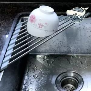 주방 코너 수납선반 접이식 공간활용 정리대 주방선반 싱크대정리 주방수납선반