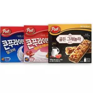 포스트 콘푸라이트바 그래놀라 코코볼 시리얼바 간식 4개입
