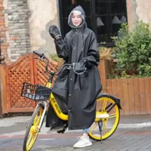 오토바이 우비 스쿠터 우의 바이크 시야 확보 전동 레인코트