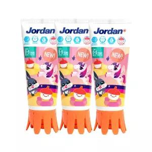 조르단 키즈치약 스탭1 열대과일향 90g 3개