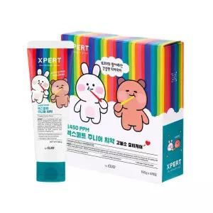 엑스퍼트 고불소 어린이치약 트로피칼후르츠 100g 4개입 1개