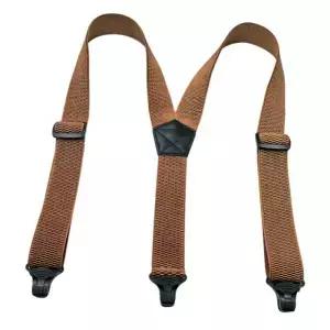 헤비 듀티 작업용 서스펜더 3개의 그 클래스프 38cm 폭의 탄성 바지 브레이스 우아한 미끄럼 방지 조절