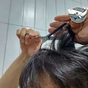 전문가용 미용 숱 가위 틴닝 셀프 헤어 커트 가위 스텐레스