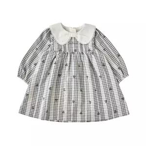 갤러리아 백일,돌,조카 BK)모노리본체크드레스(36A12-400-03)