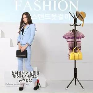 고품질 스탠드옷걸이 이동식 행거 3단 사무실 튼튼한 봉 헹거 (WB2A5C0)