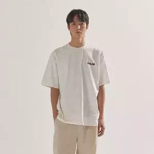 [팔랩] 남여공용 3D로고 쿨맥스 오버핏 반팔 티셔츠_PL24S5TS006