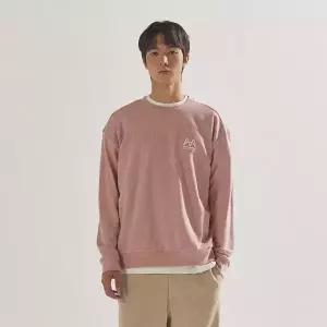 [팔랩] 에센셜 자수 포인트 오버핏 맨투맨 티셔츠_PL24S3MT003
