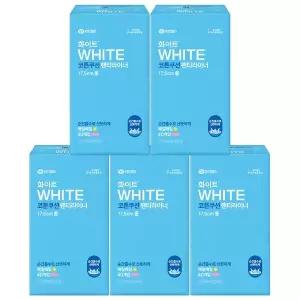 화이트 코튼쿠션 무향 롱 라이너 40p x5개