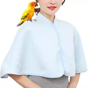 QBLEEV 앵무새 긁힘 방지 어깨 보호대 잉꼬 코카티엘 코너용 새 기저귀 똥 커버 패드 위에 서 있을 수 면