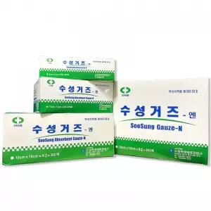 수성 거즈 접은거즈 10CMX10CMX4P 200EA
