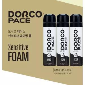 도루코 페이스 센서티브 쉐이빙 폼 210ml X 3개 / 최신형