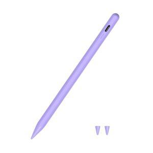 삼성 갤럭시 탭 A11+ /A11 /A9 /A8 /A7 iOS용 스타일러스 펜 /안드로이드 /Windows 듀얼 터치 스크린 펜(보라색)