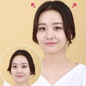 여성 헤어 가발 대 볼륨 헤어 가발 웨이브 정수리 똑딱이 부분