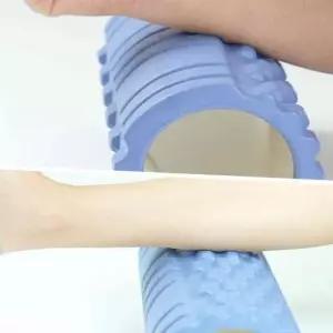 마사지 마사지롤러 폼롤러 리비에라블루 돌기폼롤러 폼롤러돌기형 61cm