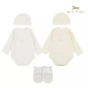 [롯데백화점]에뜨와 에딘배내수트모자양말SET 07T517903/임신,출산,신생아,조카선물,양띠