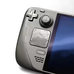 스팀 덱 OLED 및 LCD 호환을 위한 럭앤링크 터치패드 프로텍터 트랙패드 스킨으로 그립 스타일을 추가하고