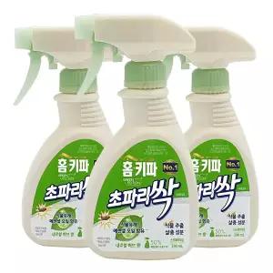 테온셀 홈키파 초파리싹 스프레이 290ml x 3개 음식물 과일 초파리 해충 날파리 방충제 퇴치제 살충제