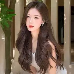 여성 여신 웨이브 통가발 원터치가발 긴머리 2색