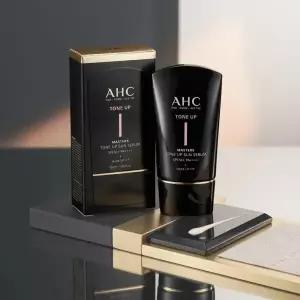 에이에이치씨 AHC 마스터즈 톤업 선 세럼 50ml 저자극 내추럴 메이크업베이스 겸용