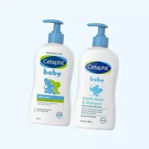 세타필 베이비 로션 400ml+약산성 탑투토워시 400ml 저자극 신생아 아기 4887234