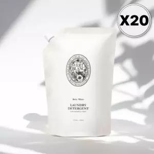베르블랑 아기 세탁 세제 중성 화이트향 1L 리필, X20