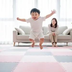 사계절 유아 거실매트 아기 바닥매트 셀프시공 1X1M, 2cm