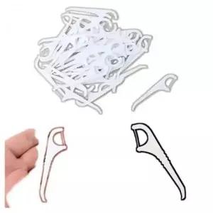 ( )사무실 일상 치실 휴대용 칫솔 치간 여행 일회용 개인 50p
