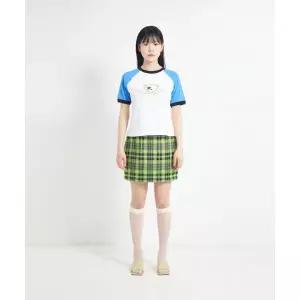COTTONREBIRTHCLUB 선더 나그랑 그래픽 티셔츠 (블루) 2300600