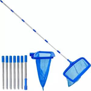 극이 있는 ABtool 풀 스키머 네트 7섹션 조절 가능한 상업용 딥 온수 욕조 스파 및 지상/지상 주거용 위한