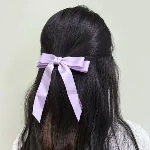 [MEM9N3M866]머리핀 베이직 뒤통수볼륨 왕리본핀