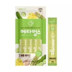 강아지 츄르 스틱 15gX5P 체중유지 야채 수분간식 고양이츄르 (WC69C72)