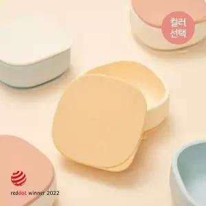 [보리보리/모윰]실리콘 플레이트 자기주도 이유식 흡착볼 (뚜껑포함) 아기 유아식기