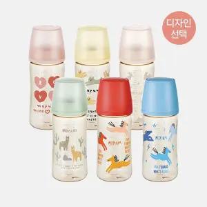 [보리보리/모윰]3세대 NEW PPSU 노꼭지 올인원 젖병 270ml - 디자인 선택