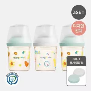 [보리보리/모윰]모브아 PPSU 와이드플러스 위시에디션 젖병 160ml 트리플팩